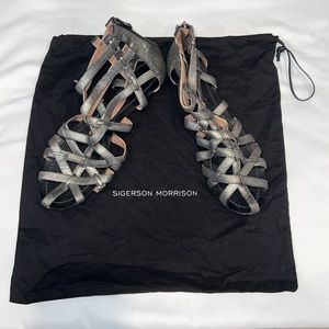 Sigerson Morrison gladiator sandals with dust bag